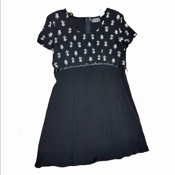 CITY TRIANGLES | VINTAGE 90’s DRESS | SZ 11 - Picture 1 of 13